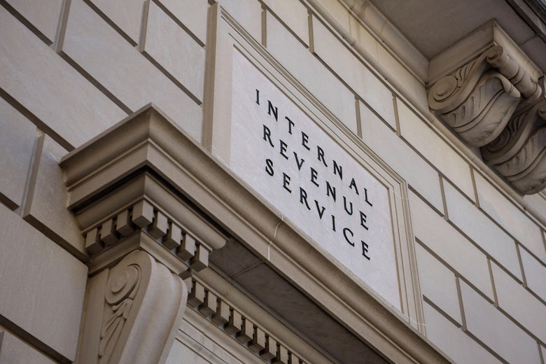 A view of the Internal Revenue Service's headquarters March 24, 2016 in Washington, DC. / AFP / Brendan Smialowski (Photo credit should read BRENDAN SMIALOWSKI/AFP/Getty Images)